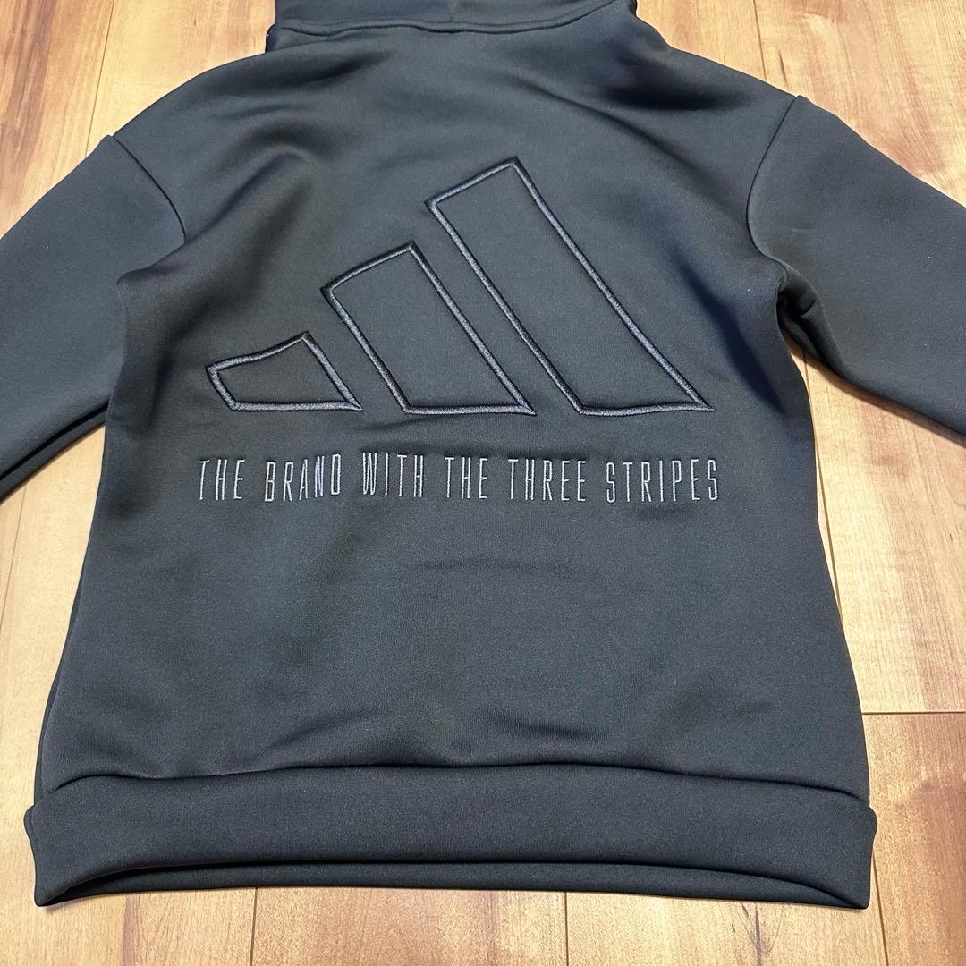 ダンボールニット　セットアップ　ビッグアディダスロゴ　春秋冬　サイズS 長袖