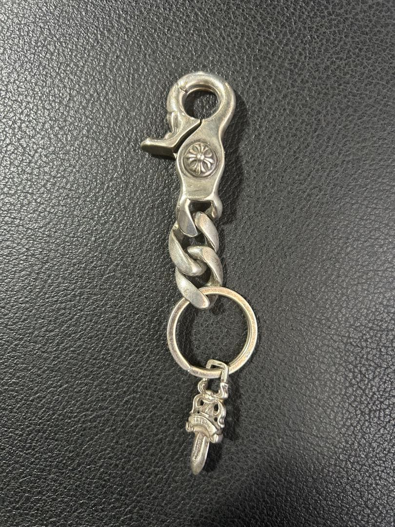 クロムハーツ クラシックキーチェーン ショート 2LINK クリップ