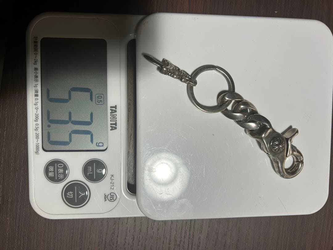 クロムハーツ クラシックキーチェーン ショート 2LINK クリップ