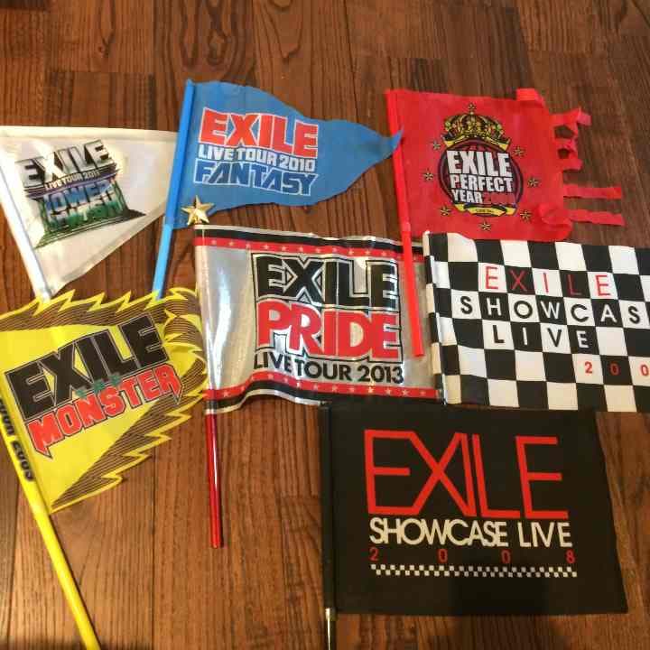 ✩EXILE ライブグッズ フラッグ