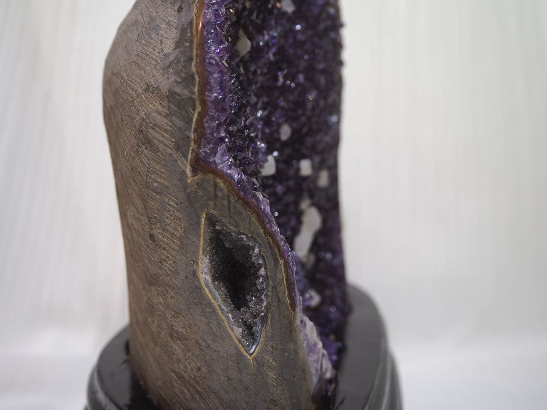 アメジストドーム ＊カルサイト共生