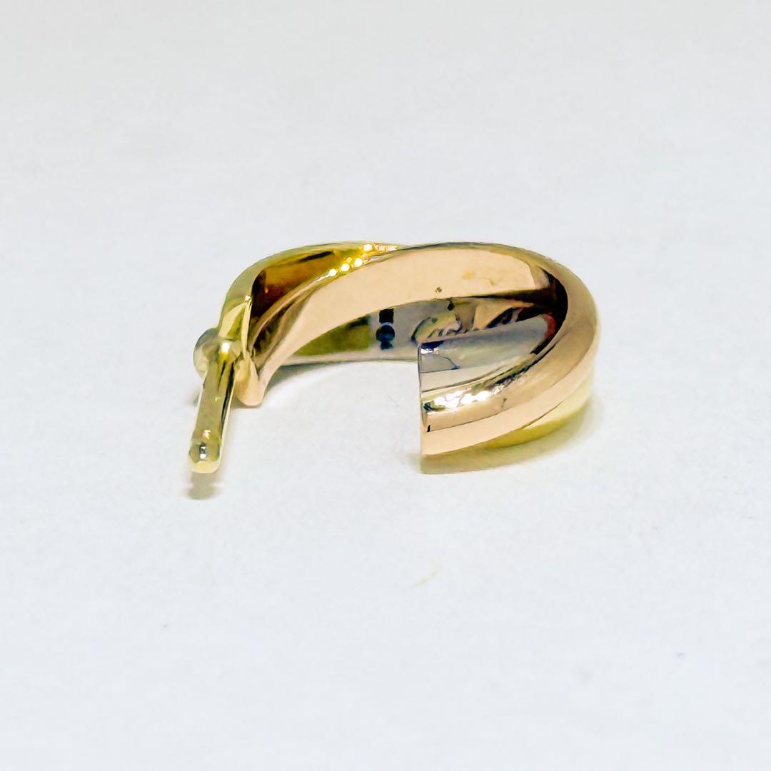 ⚪︎Cartier カルティエ トリニティ ピアス 750 K18 1.8g 片耳
