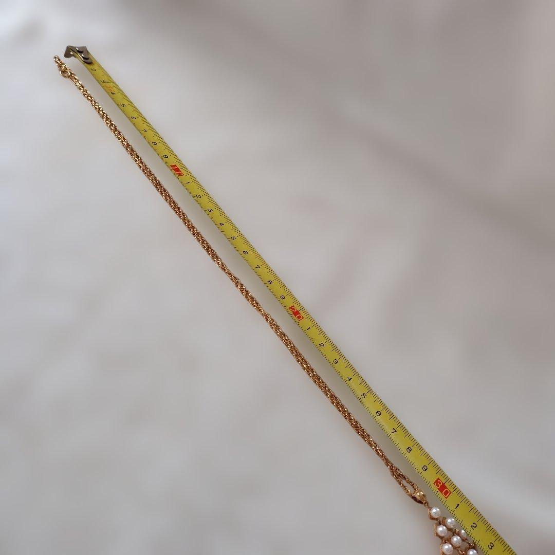 本真珠 16珠18金台 ペンダント。 保証書付き。