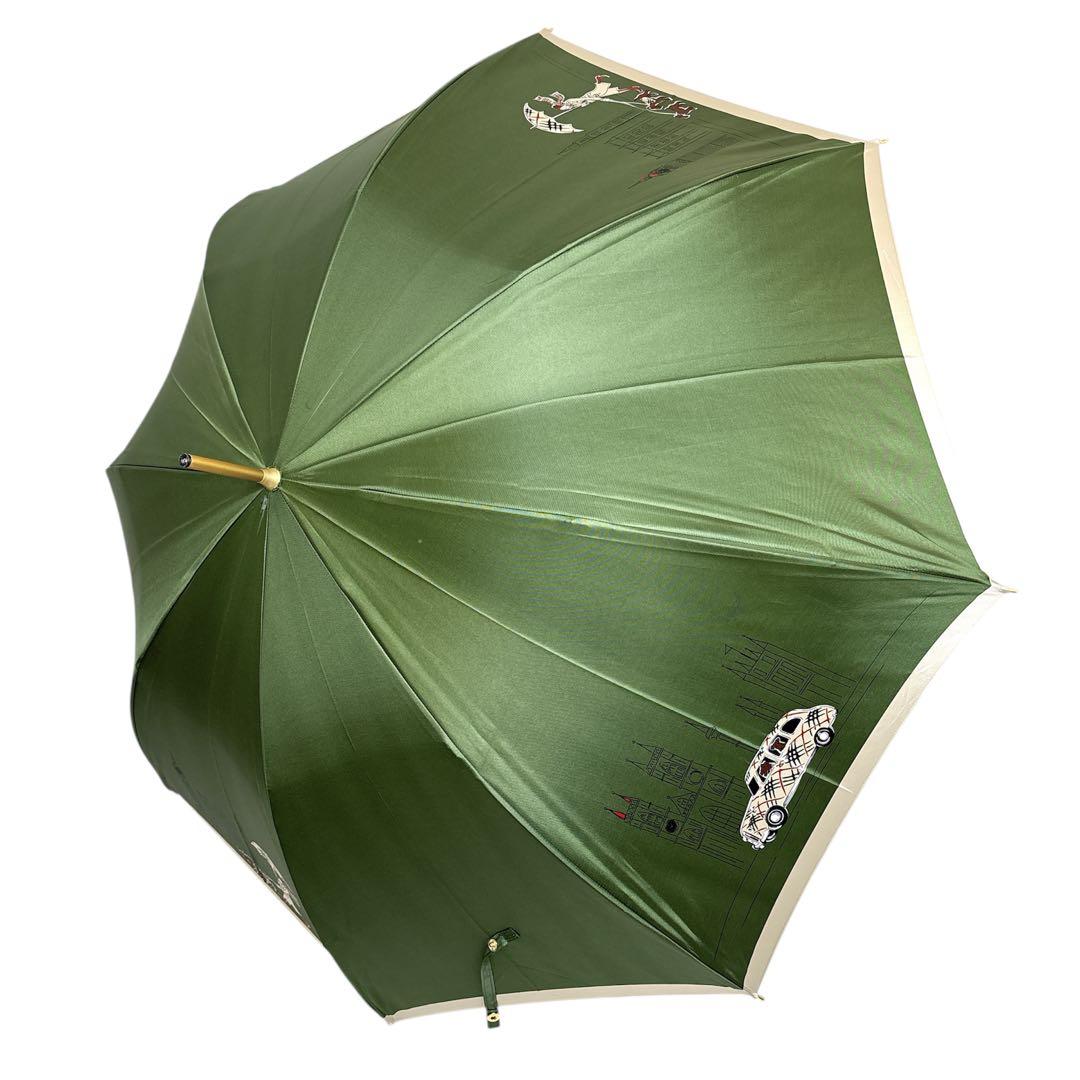 BURBEERY バーバリー ノバチェック　犬とお散歩　晴雨兼用　UVパラソル