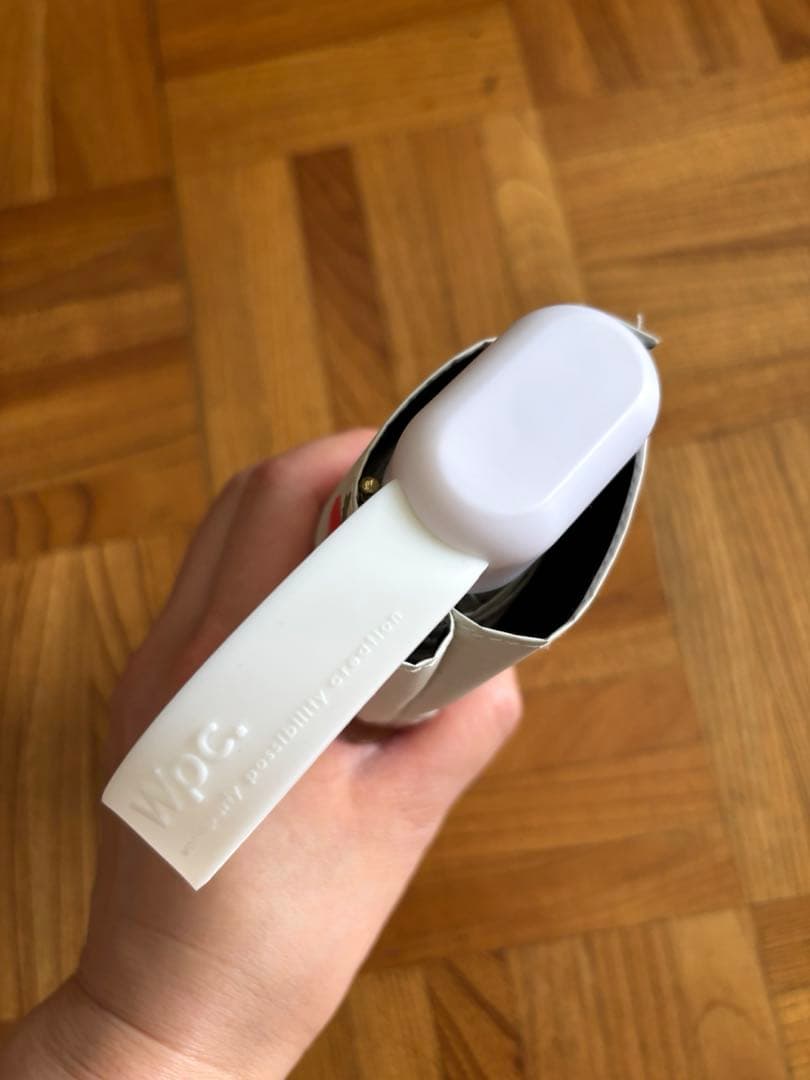 【新品】ラブラリーバイフェイラー　晴雨兼用折り畳み傘　ストロベリードット