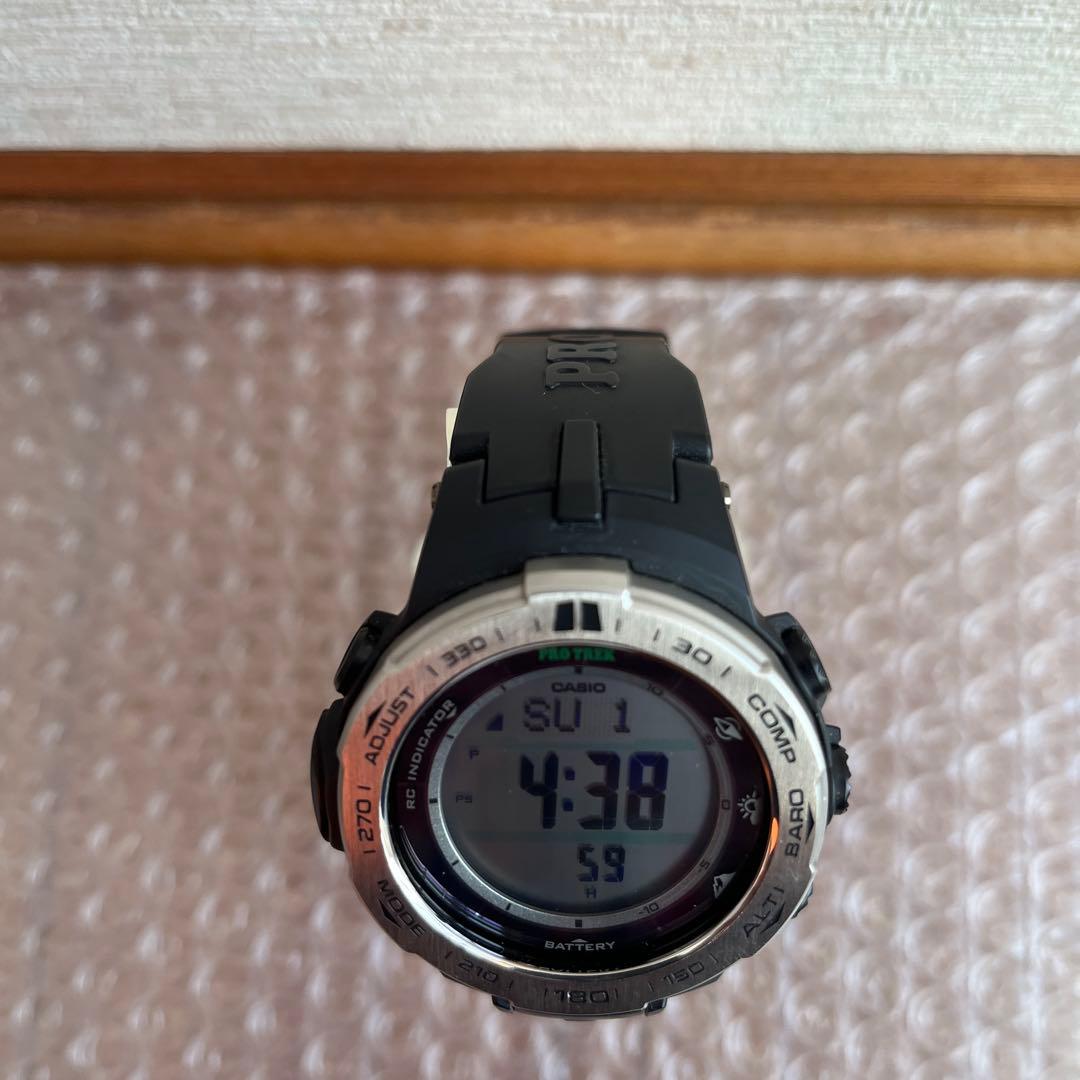 PROTREK PRW-3100 腕時計 電波ソーラー　トリプルセンサー