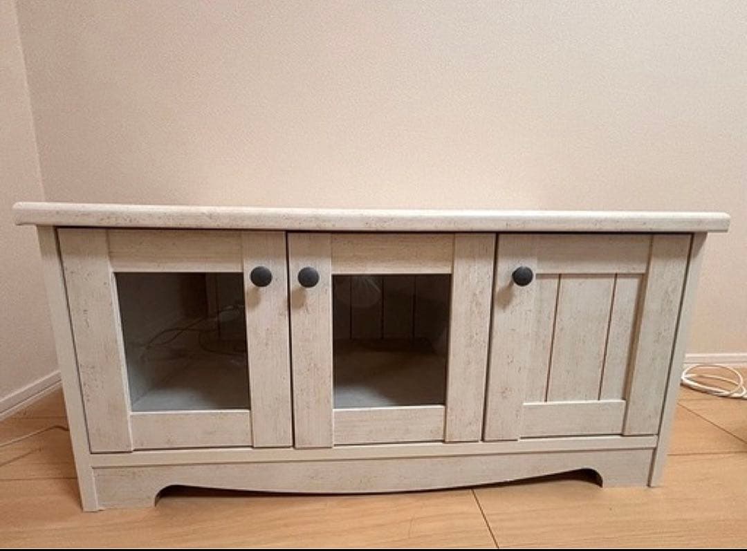 直接取引OK ニトリ　テレビ台　ローボード(リズバレー SLM80WH)