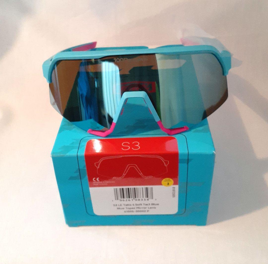 最新作 100% S3 タティス 2025 ワンハンドレッド サングラス