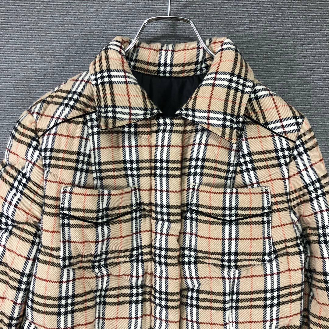 BURBERRY ノバチェック リバーシブル キルティング ジャケット 40