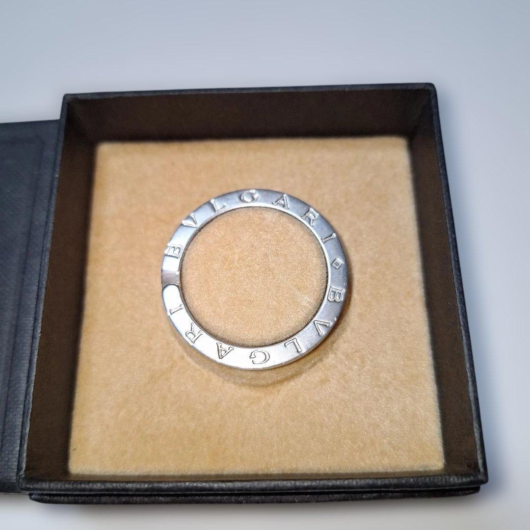 BVLGARI シルバーキーリング オリジナルボックス付き