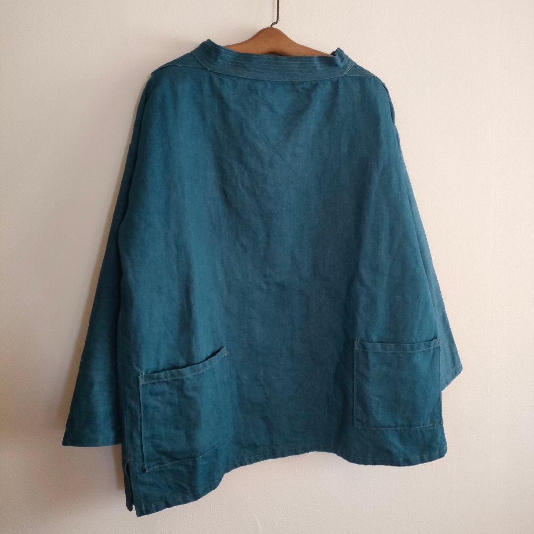 ジャケット・アウター BROWN TABBY WORKS denim fisherman smock