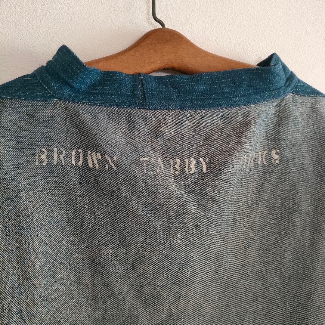 ジャケット・アウター BROWN TABBY WORKS denim fisherman smock