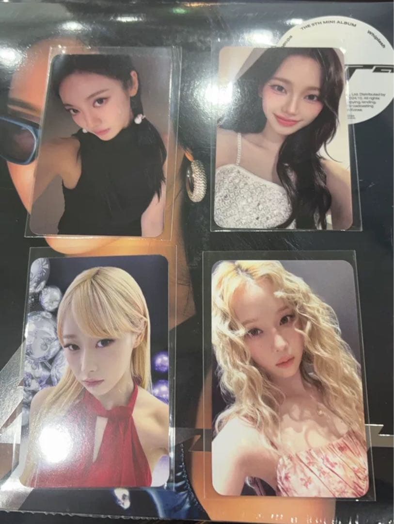 aespa whiplash makestar ラキドロ　４枚コンプセット