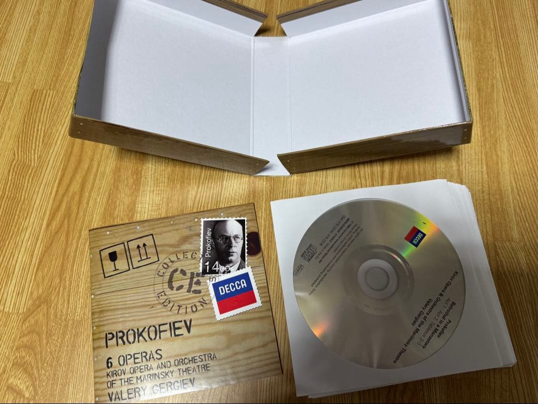プロコフィエフ：６つのオペラ全曲 ゲルギエフ＆キーロフ歌劇場（１４ＣＤ）