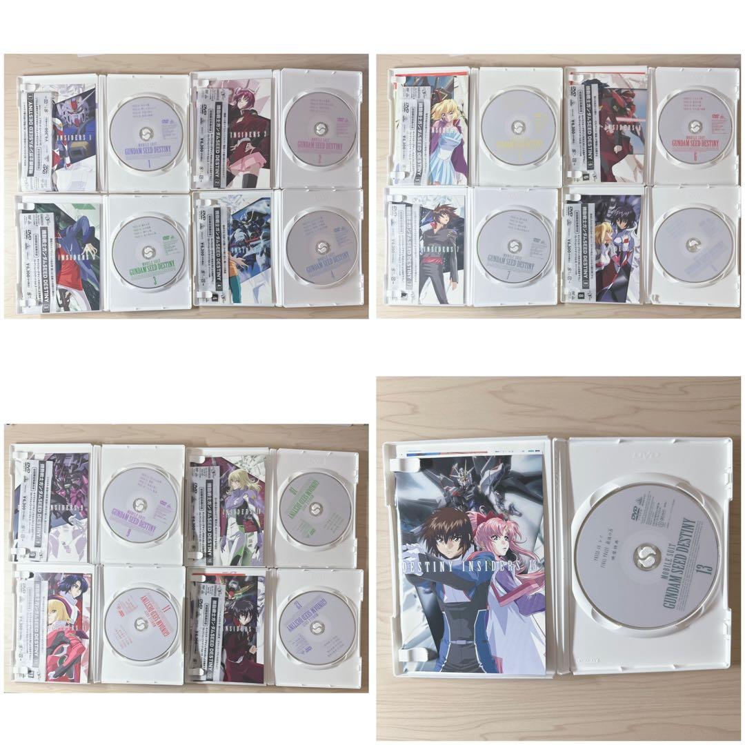 機動戦士ガンダムSEED・SEED DESTINY　DVD全巻セット　特典付き