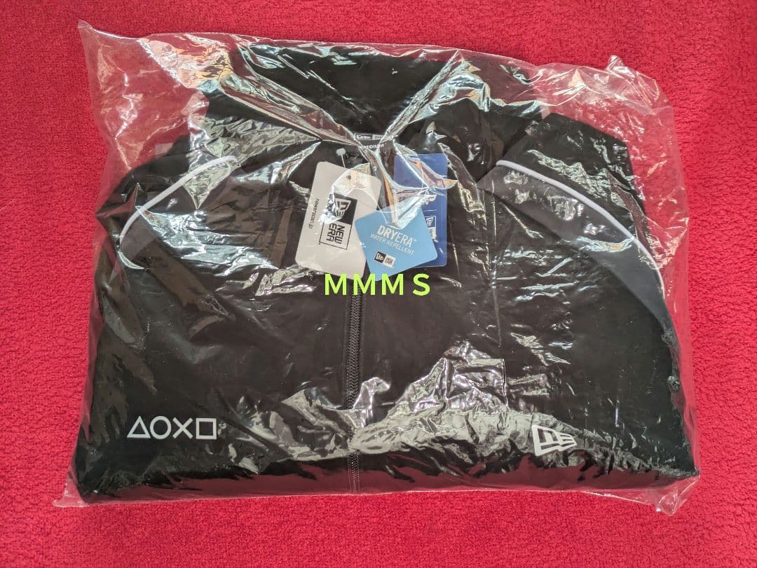 試着のみ NEW ERA トラックジャケット PlayStation ブラックM