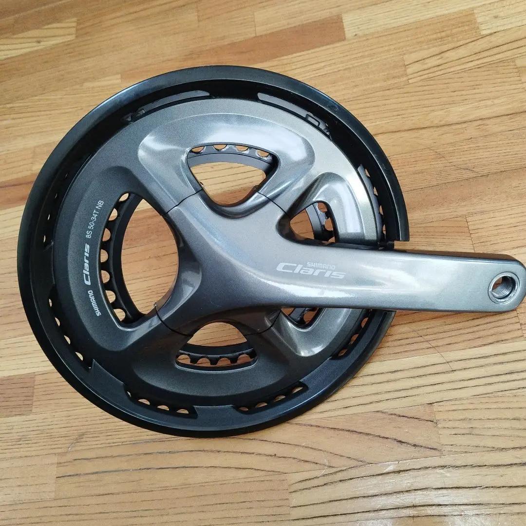 【試走10km程度】シマノ　クラリス　クランク　FC-R2000　165mm