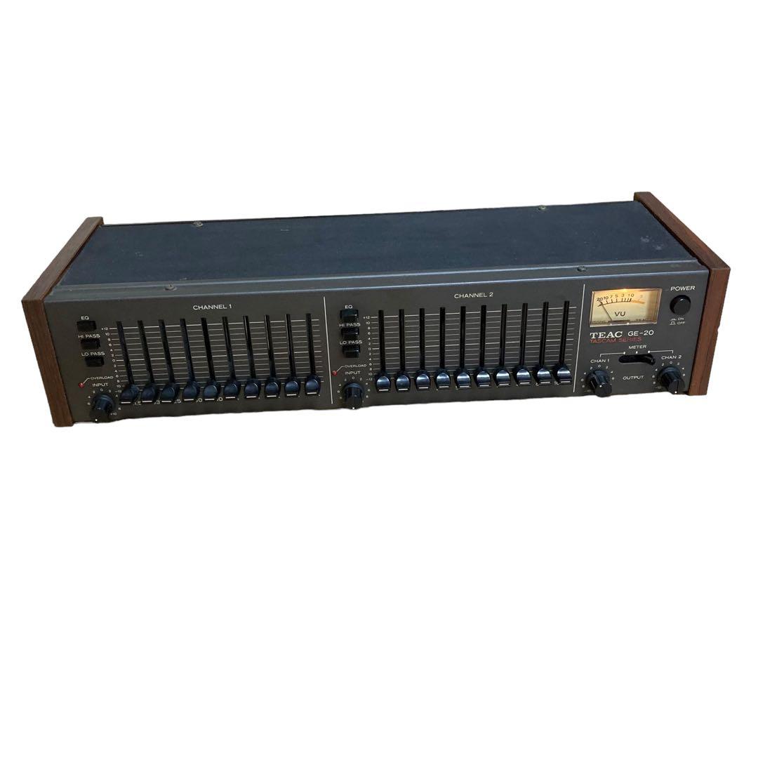 ⭐️TEAC GE-20 10バンド　グラフィックイコライザー　動作確認済み