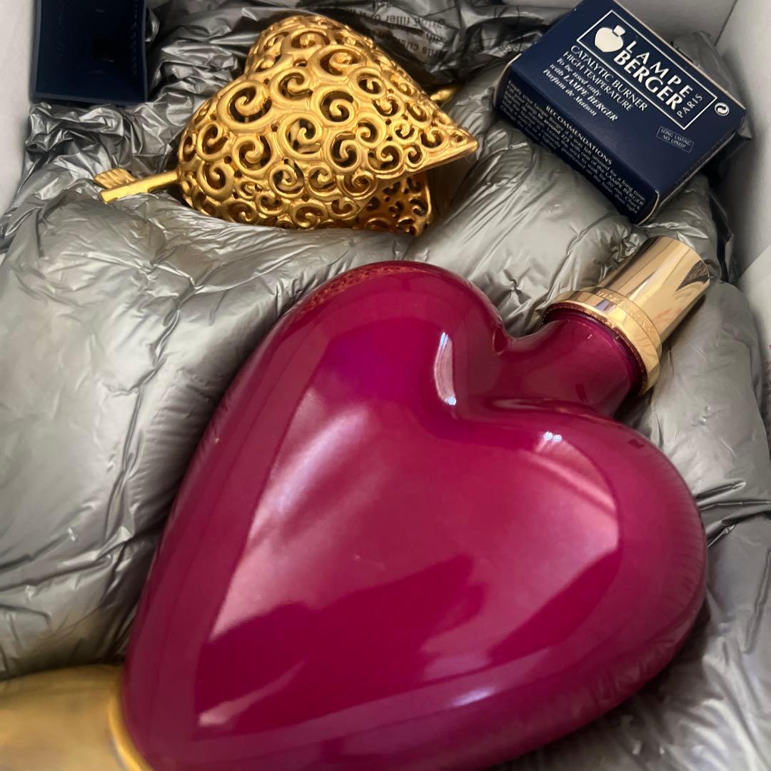 Lampe Berger ハート型香水 パープル