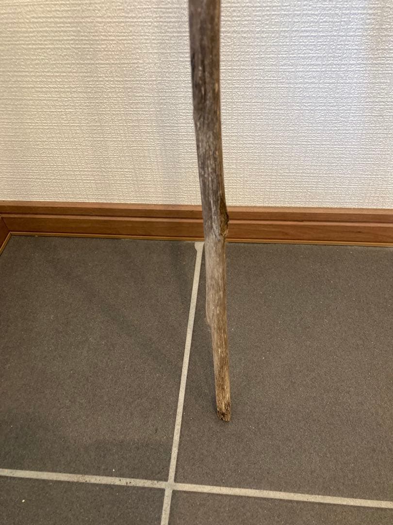 アカザ杖　木製 杖 高さ1900mm 直径31.95mm