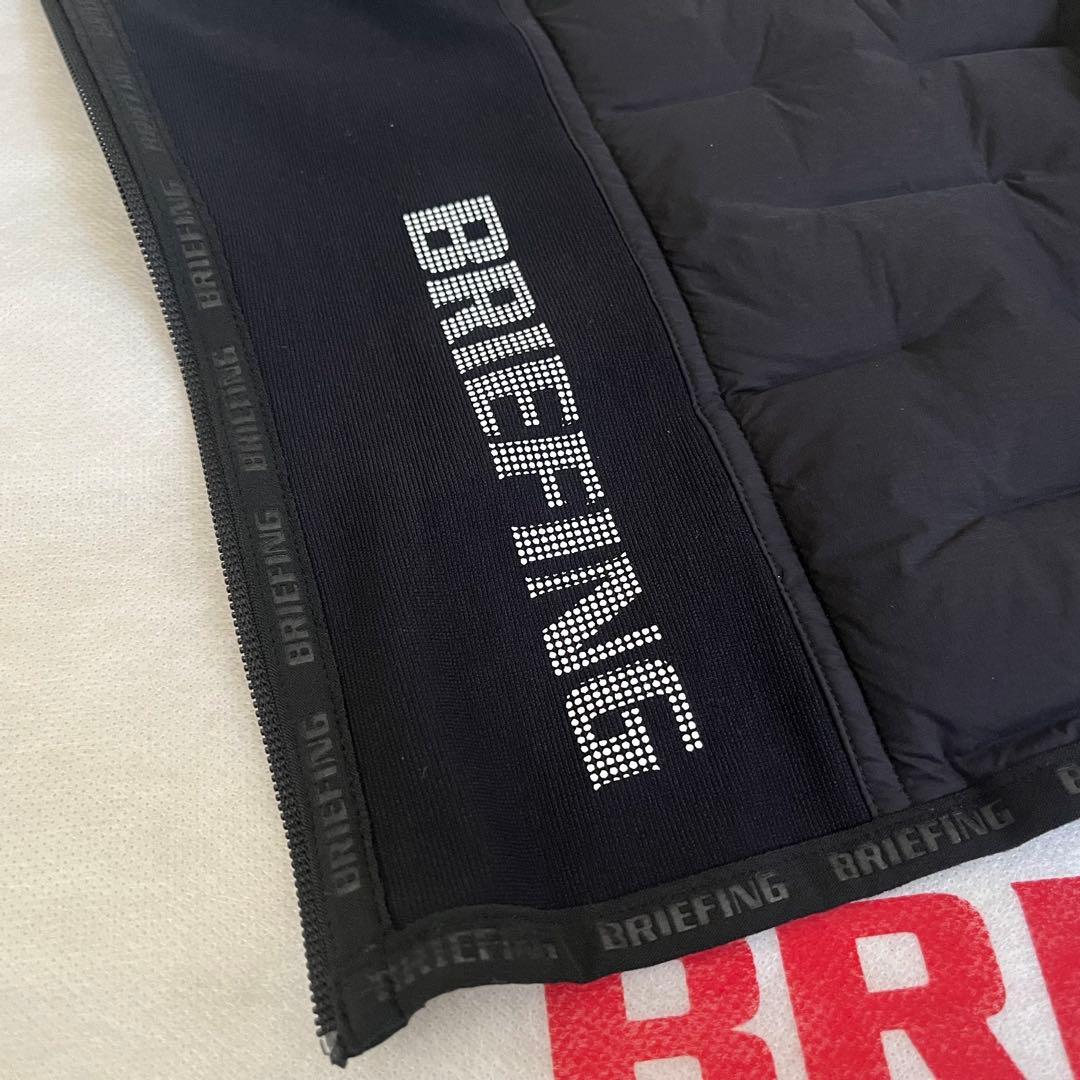 新品★黒 18,700円 BRIEFING ハイブリッドダウンレッグウォーマー