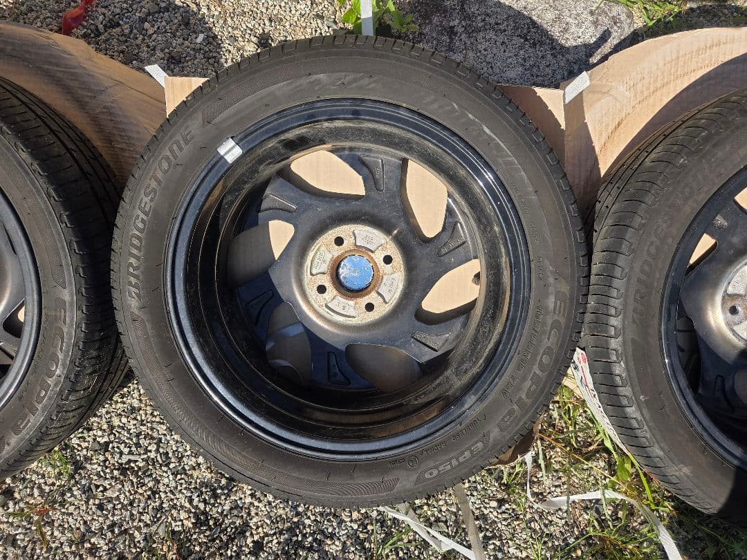 tatu！！タントカスタム純正15インチ ホイールセット