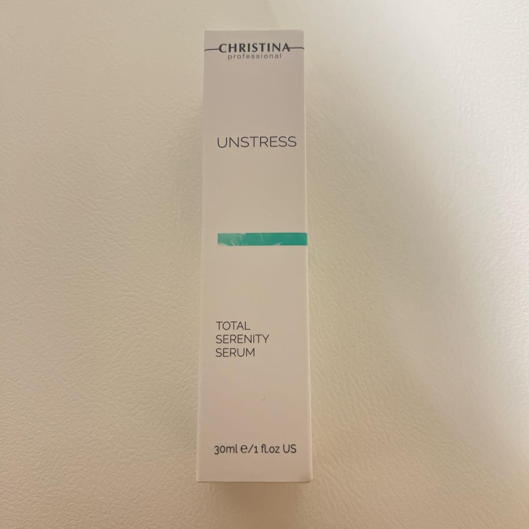 新品 クリスティーナ　アンストレス　トータルセレニティ　セラム　美容液
