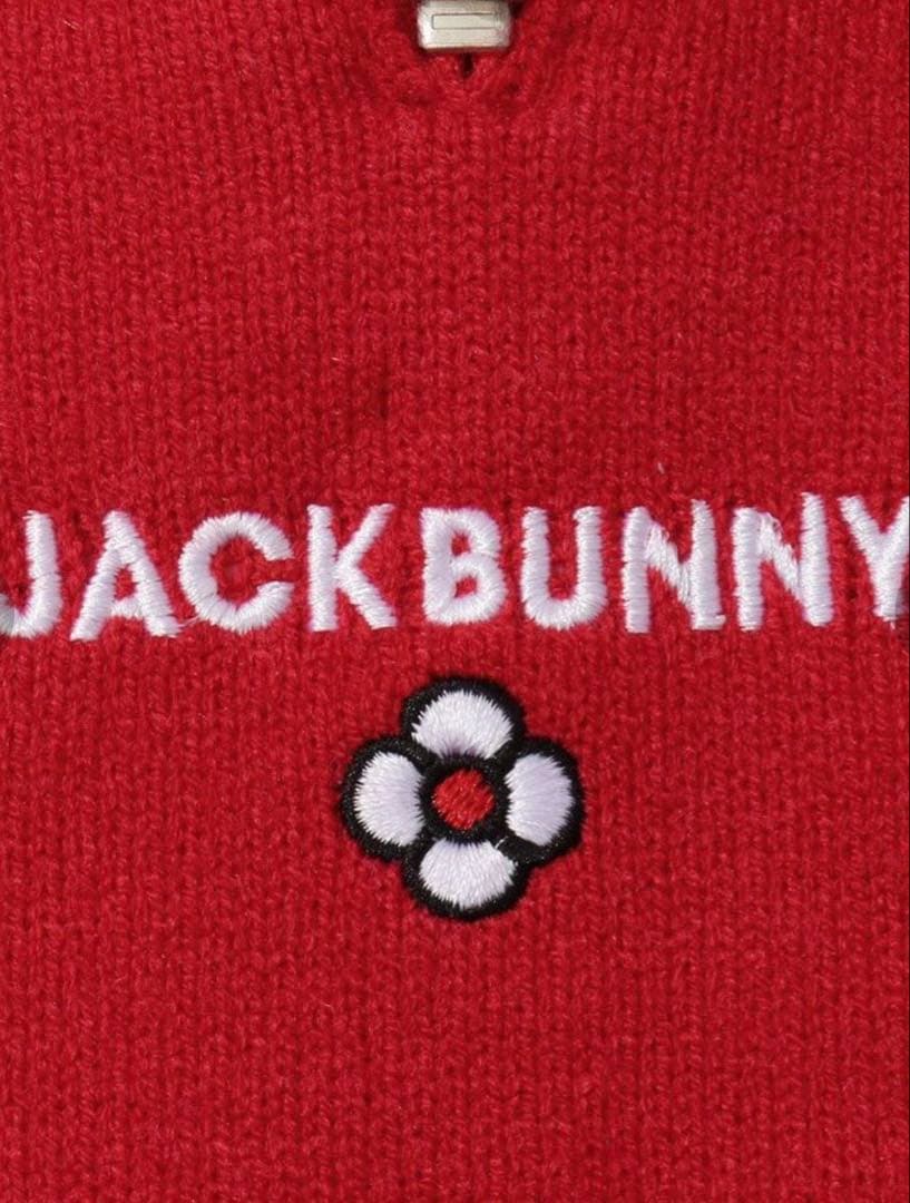 Jack Bunny!ドラえもん ダブルジャガードハーフジップニットプルオーバ