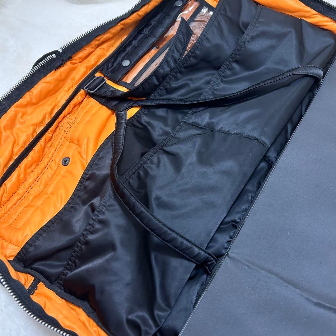 【極美品】ポーター タンカー 2way ボストンバッグ 大容量　ロゴ