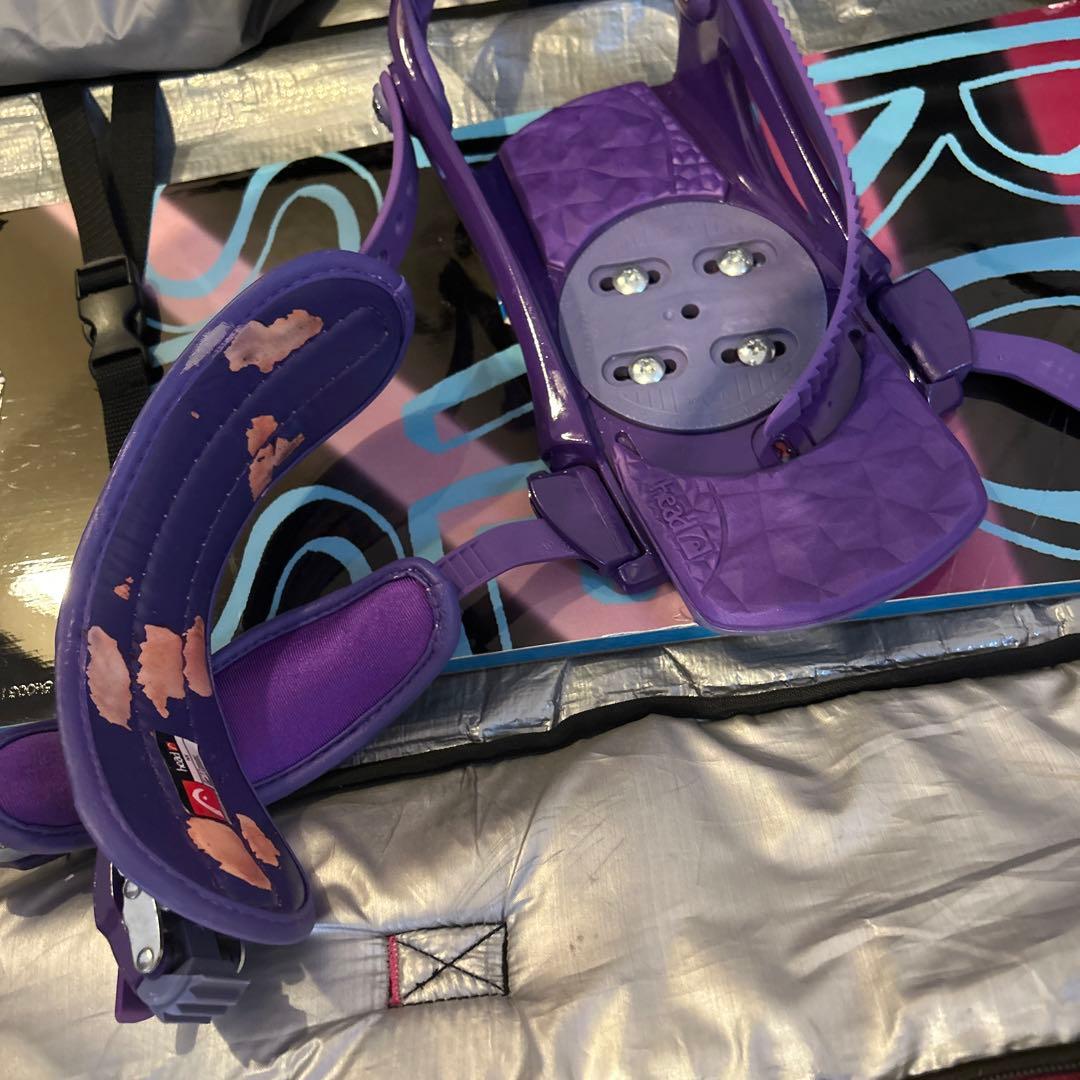 チェック柄スノーボードバッグ 約160cm