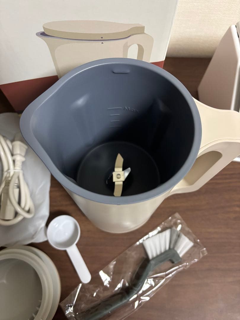 【1回のみ使用】レコルト Recolte 自動調理ポット スープメーカー 白