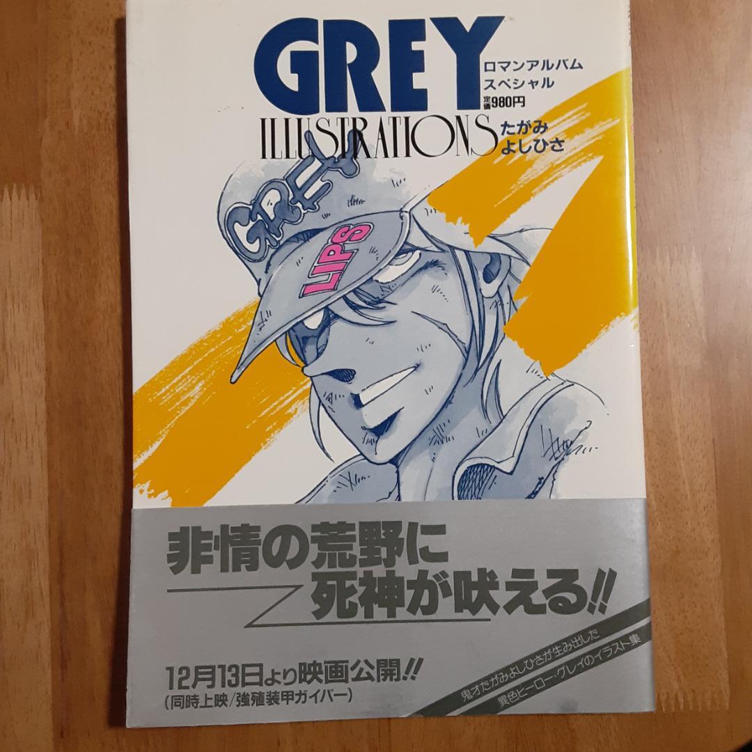 ロマンアルバムスペシャル グレイ GREY イラストレーションズ 徳間書店 初版