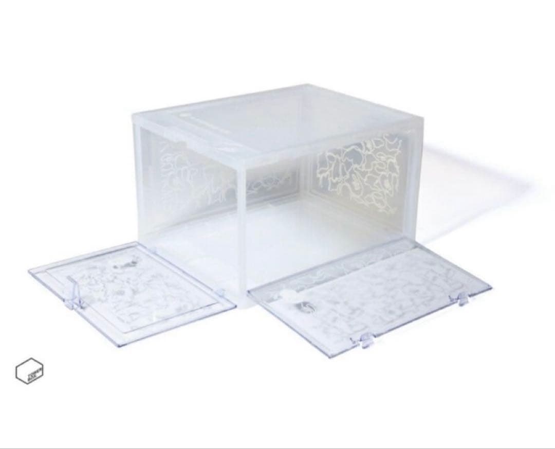 A BATHING APE 収納ボックス クリア　3個セット