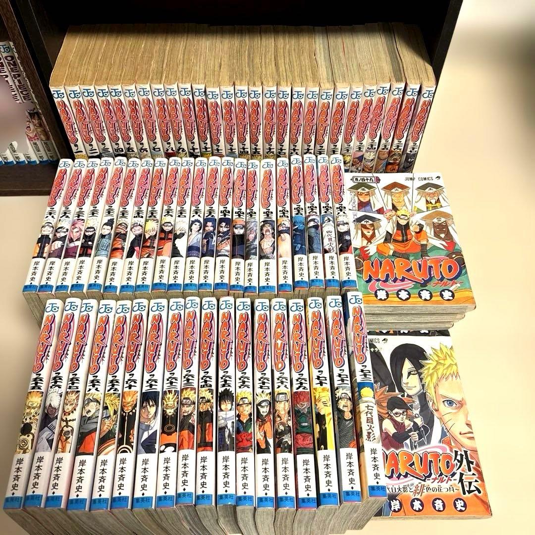 NARUTO 全巻セット 外伝付