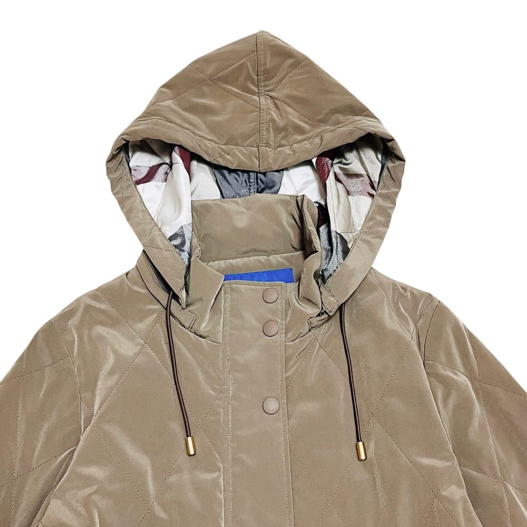 美品✨　ブルーレーベルクレストブリッジ ソフトデシンキルトコート　モッズコート