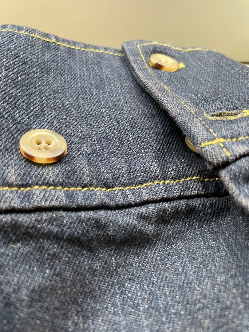 etre tokyo edwin デニムシャツジャケット インディゴ