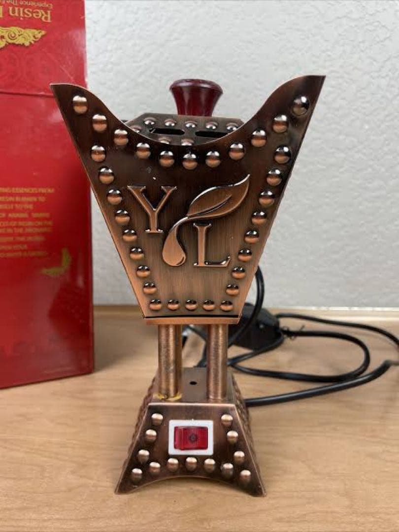 ヤングリビング Resin burnerとFrankincense resin