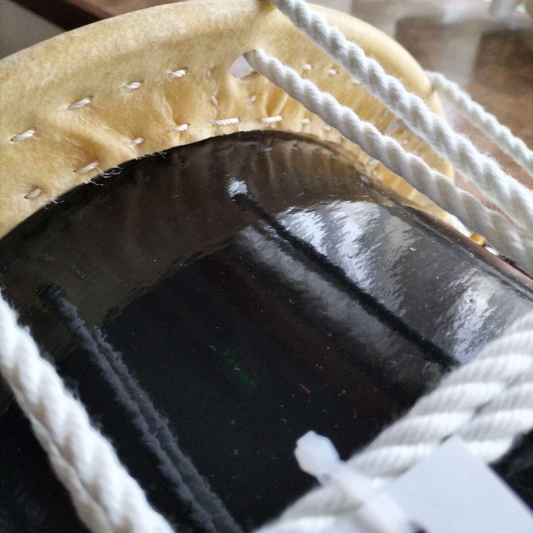 担ぎ太鼓 1.2尺締太鼓　和太鼓 天然皮革　ストラップ付き中古品⑤