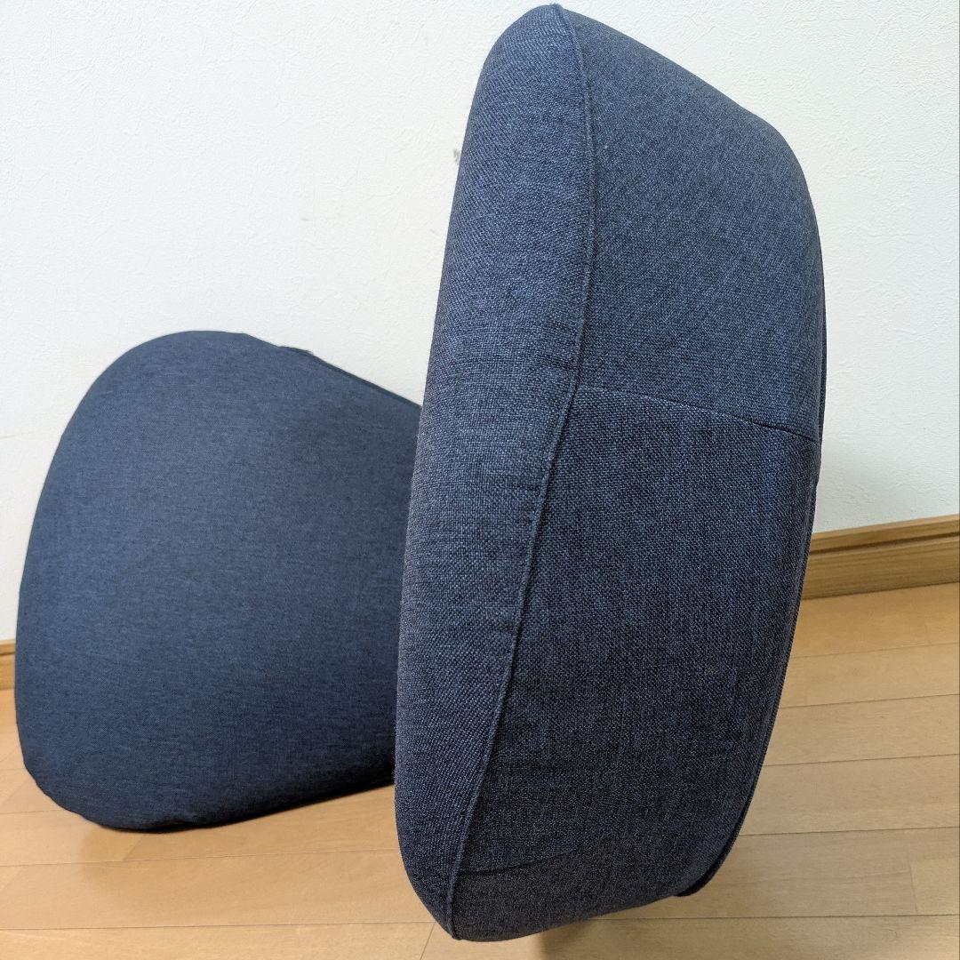 &MEDICAL アンドメディカル ストレッチチェア 座椅子 ネイビー