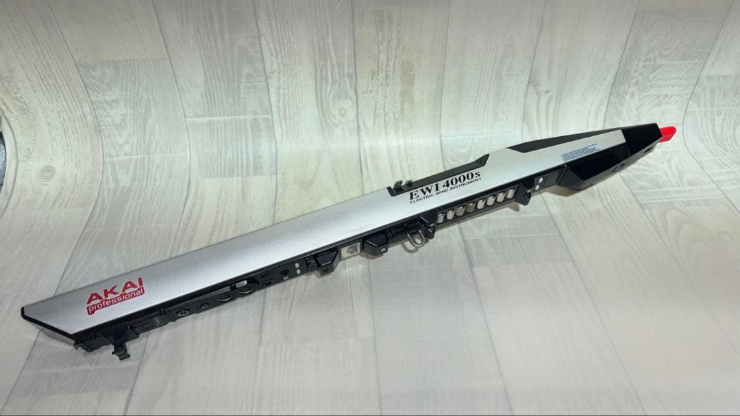 AKAI EWI 4000S ウィンドシンセサイザー　新品マウスピース赤交換