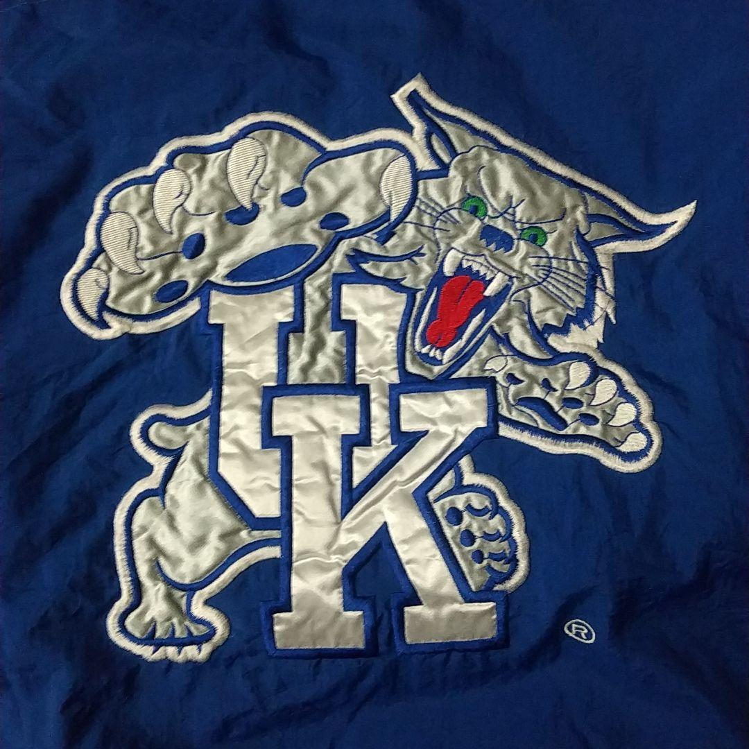 スターター 刺繍 ケンタッキー 中綿 ハーフジップ アノラック ジャケット