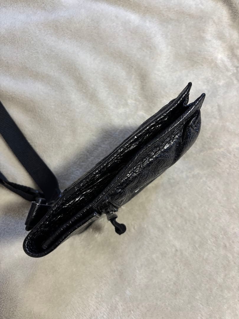 2/5限定価格！！BALENCIAGA ブラックショルダーバッグ！！！