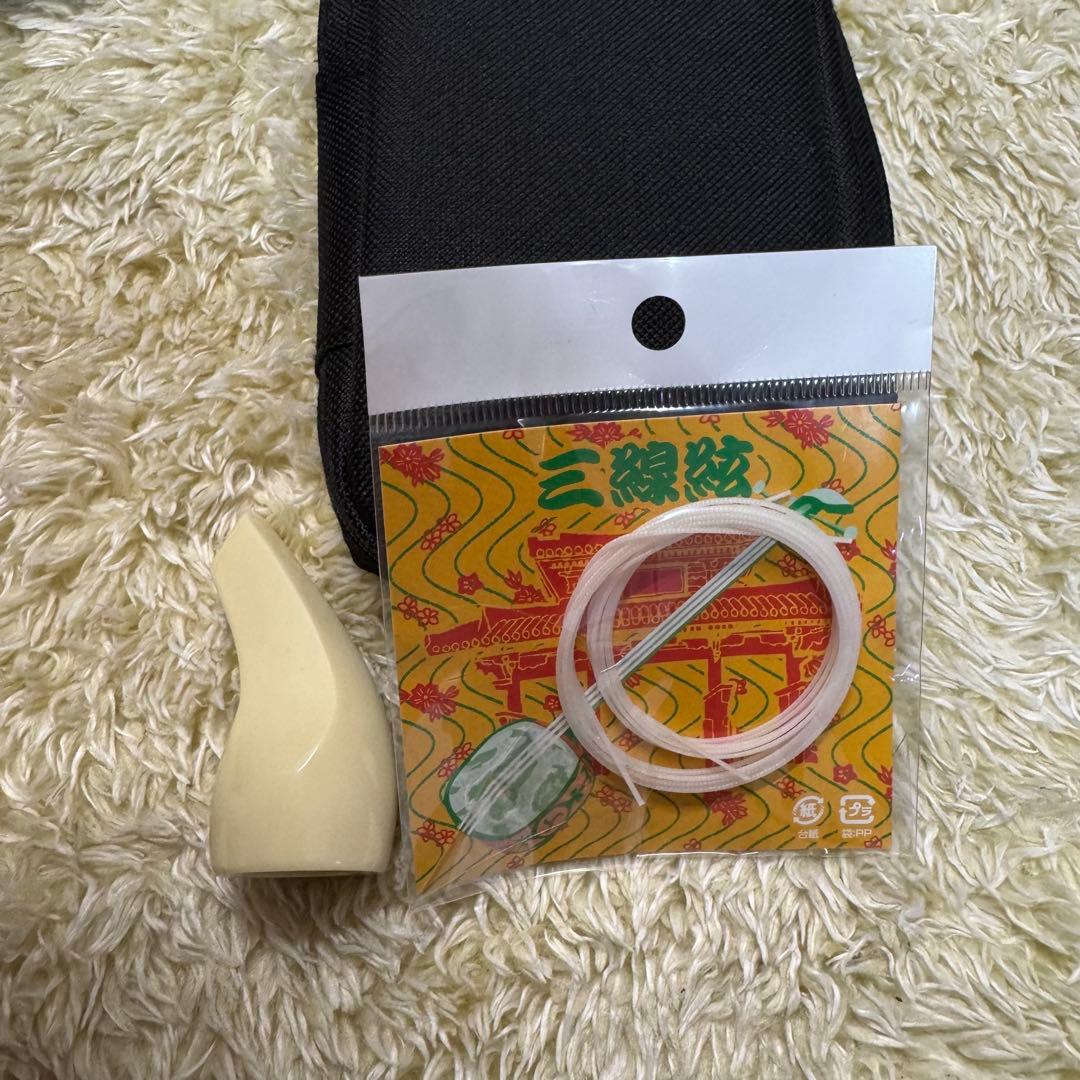 沖縄　三線　蛇皮　琉球 弦楽器　ケース他