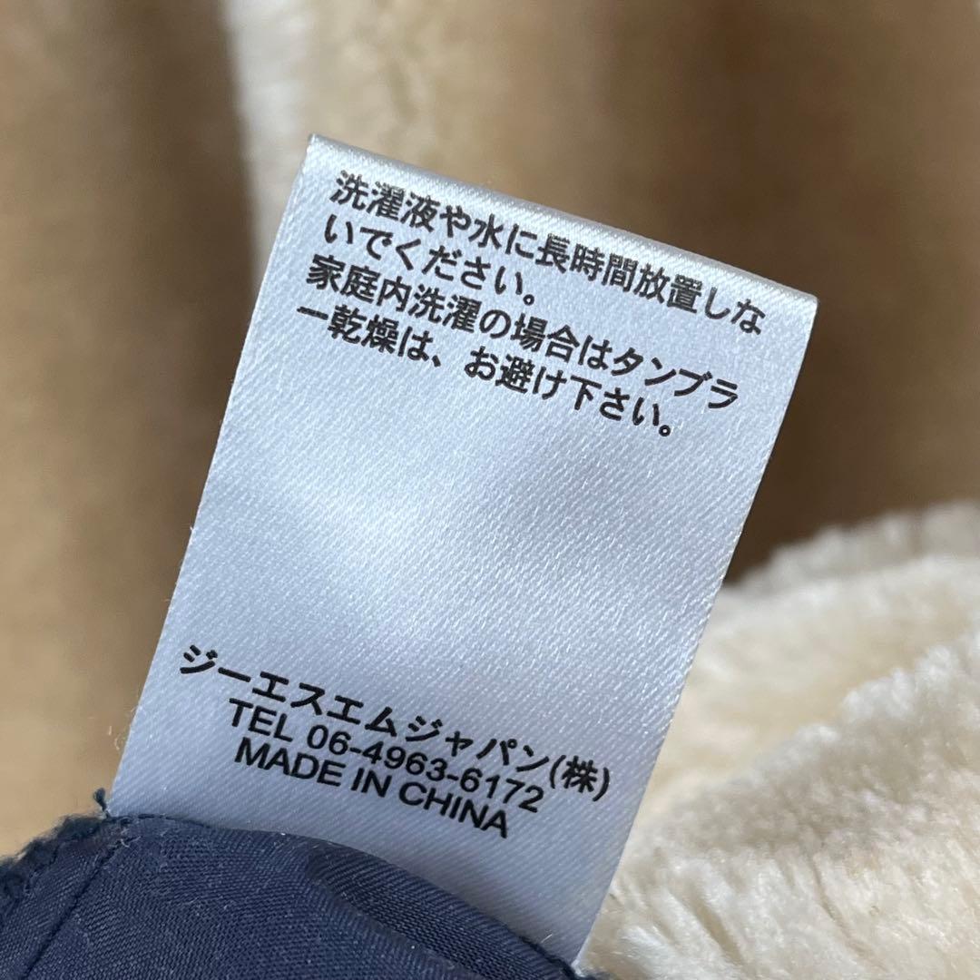 ロンハーマンRVCA BARRY McGEEネイビー ボア付きコーチジャケット