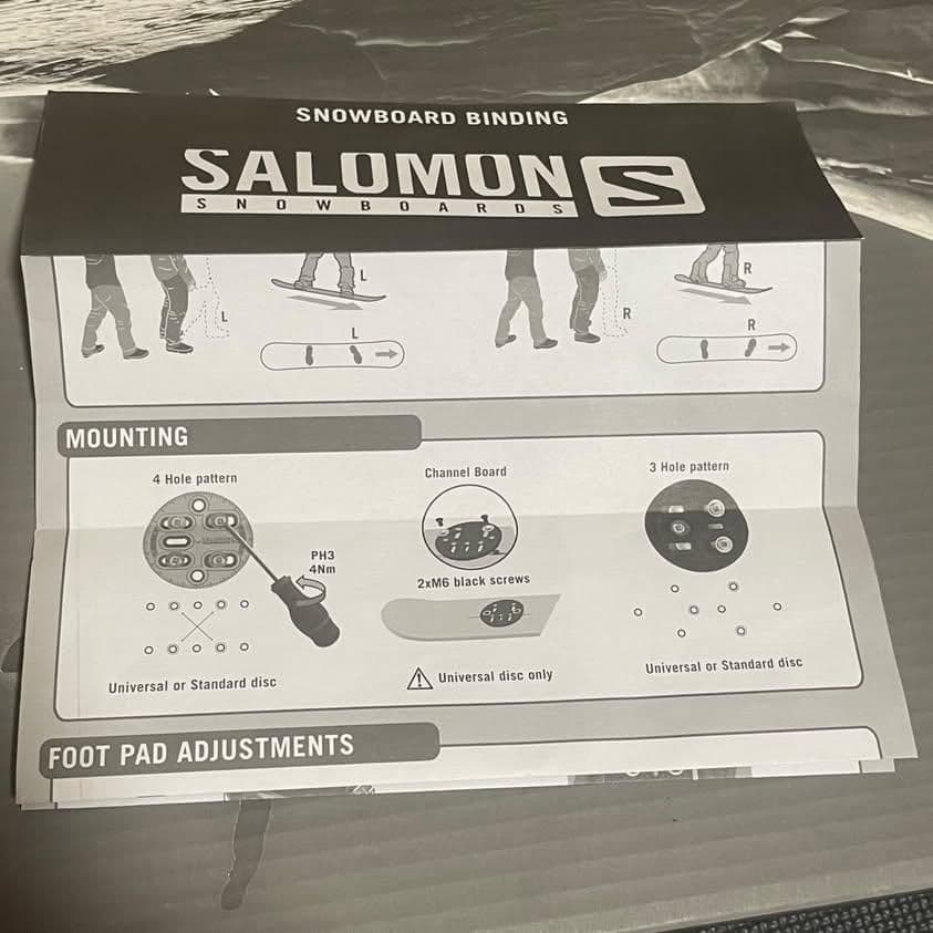 SALOMON スノボ ビンディング サイズS グリーン