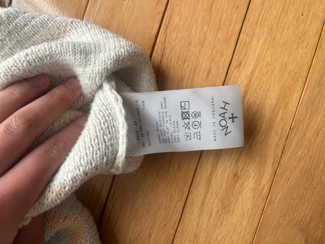 NOAH 23SS コットンニット