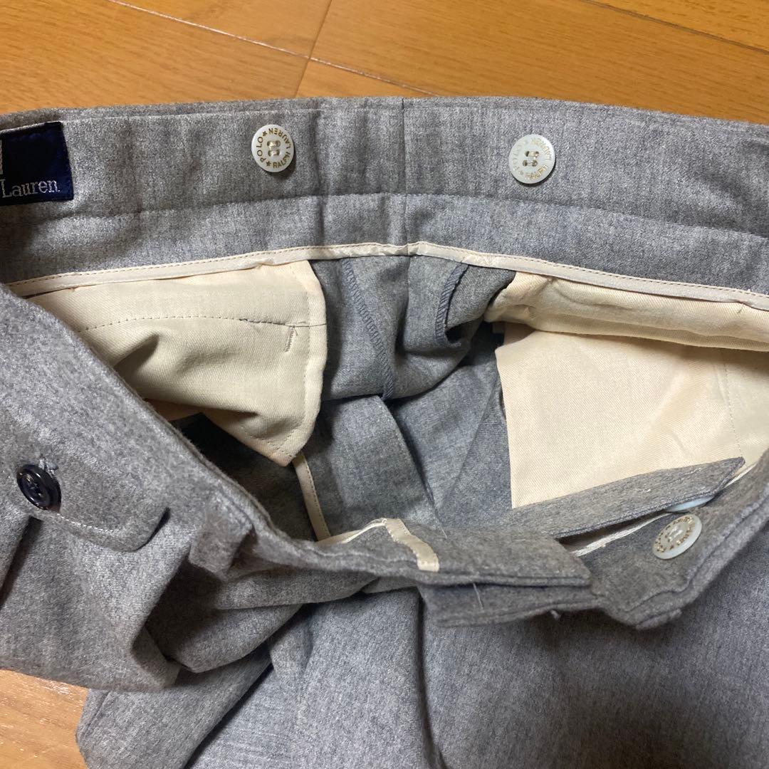 希少　美品　ラルフローレン　スラックス　パンツ　90s