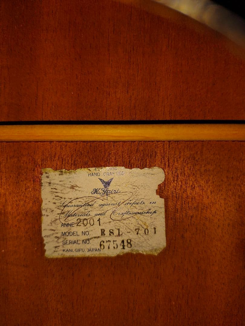 K.Yairi アコースティックギター サンバースト RSL701