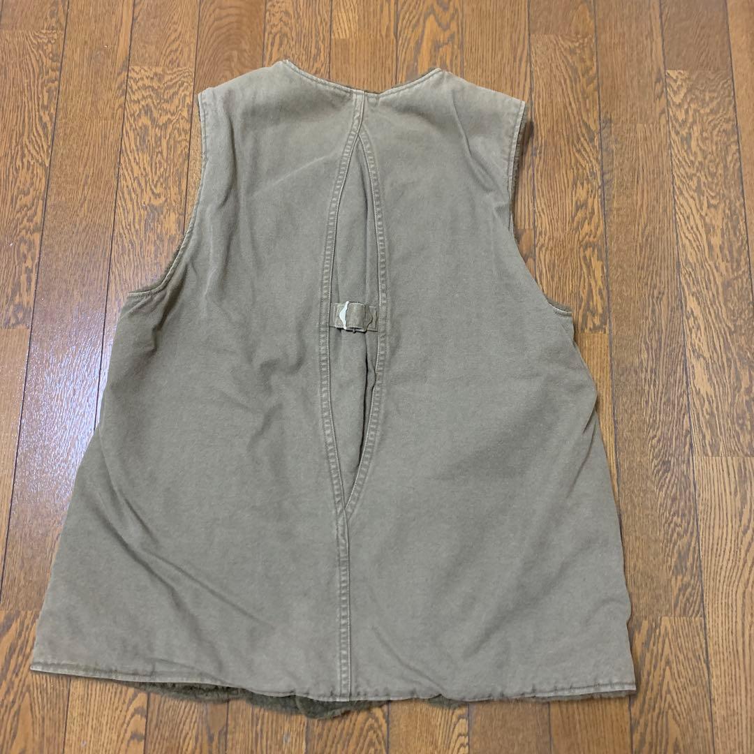 KAPITAL ベスト ボアベスト ミリタリーベスト　カーキ　サイズ2(M)