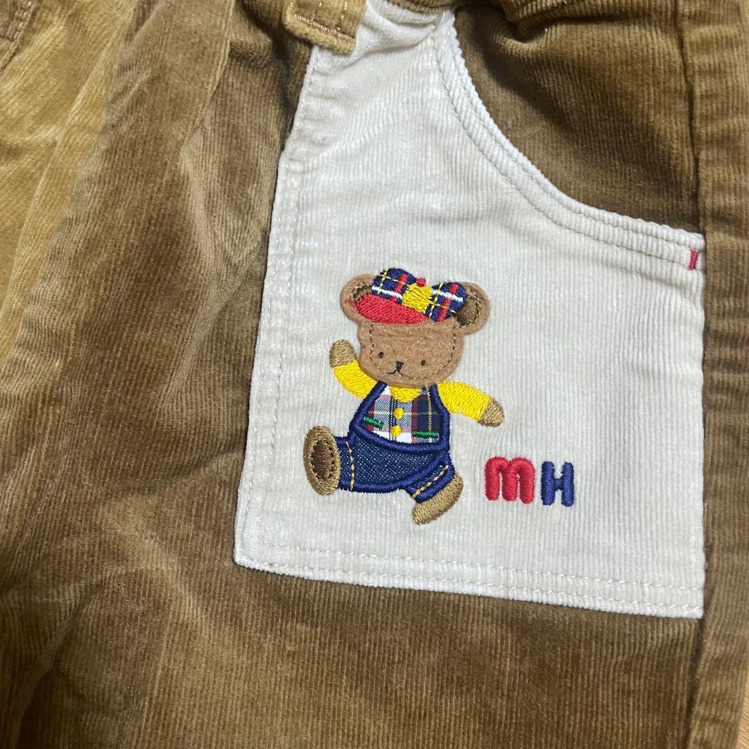 ミキハウスベア パンツ